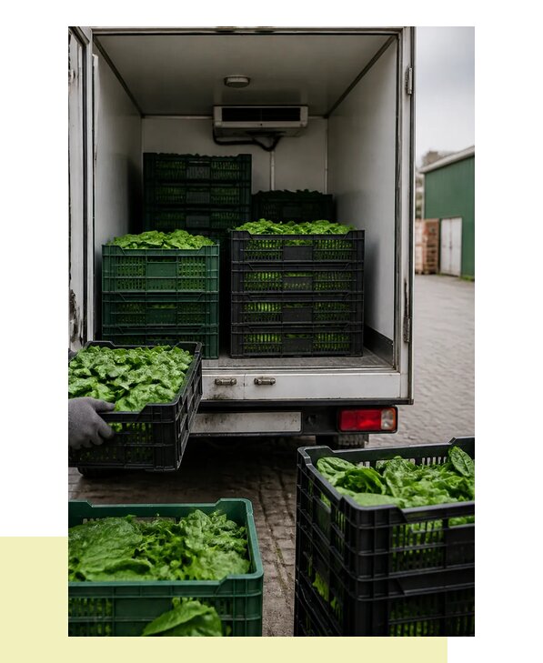 Перевозка шпината в Новокузнецк с сохранением свежести продукции